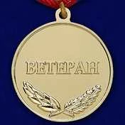 Медаль VoenPro За добросовестный труд Ветеран