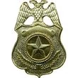 Кокарда Служба безопасности с орлом металл