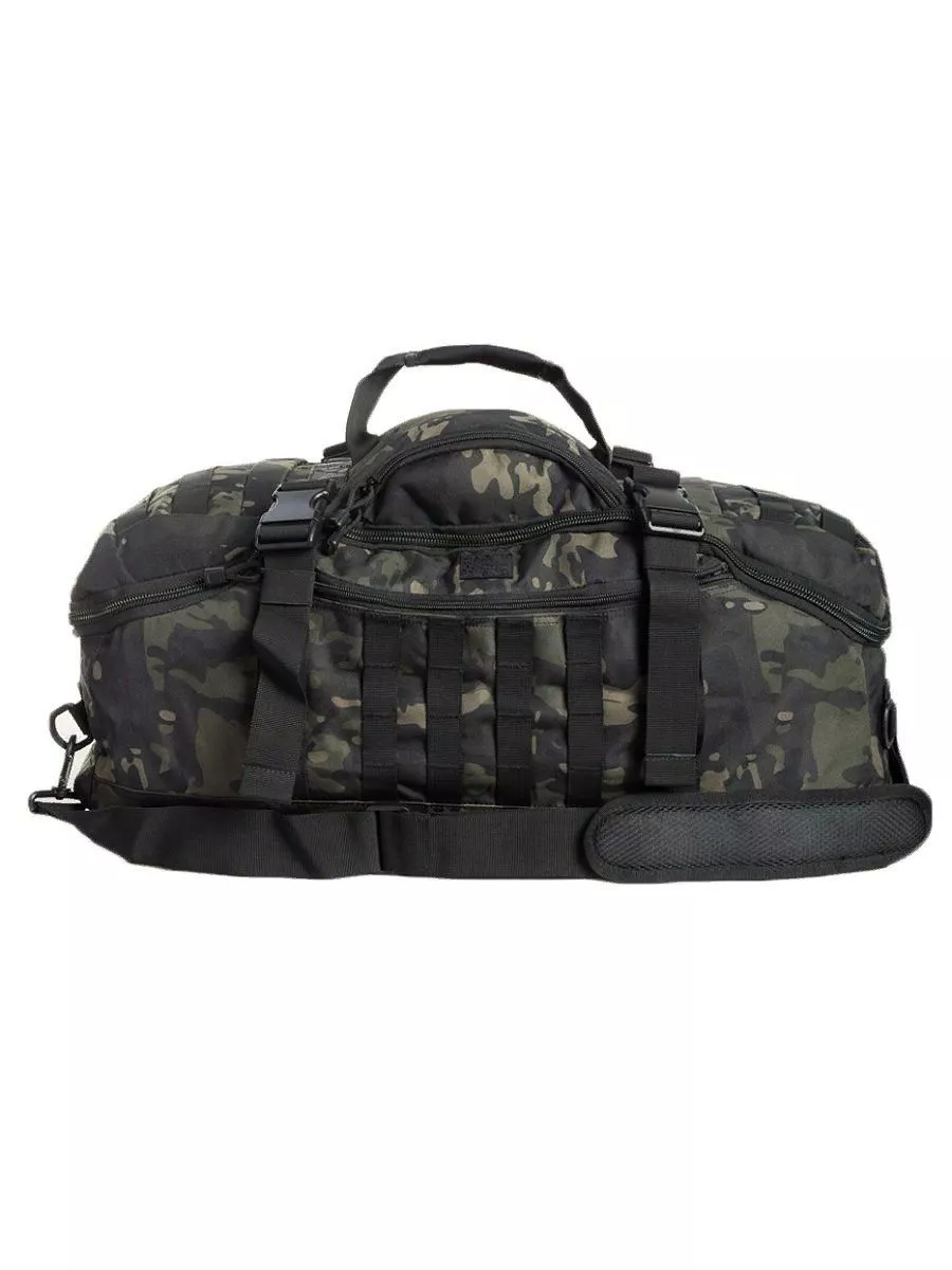 Рюкзак-сумка милитари Backpack Duffle цвет камуфляж MTP black
