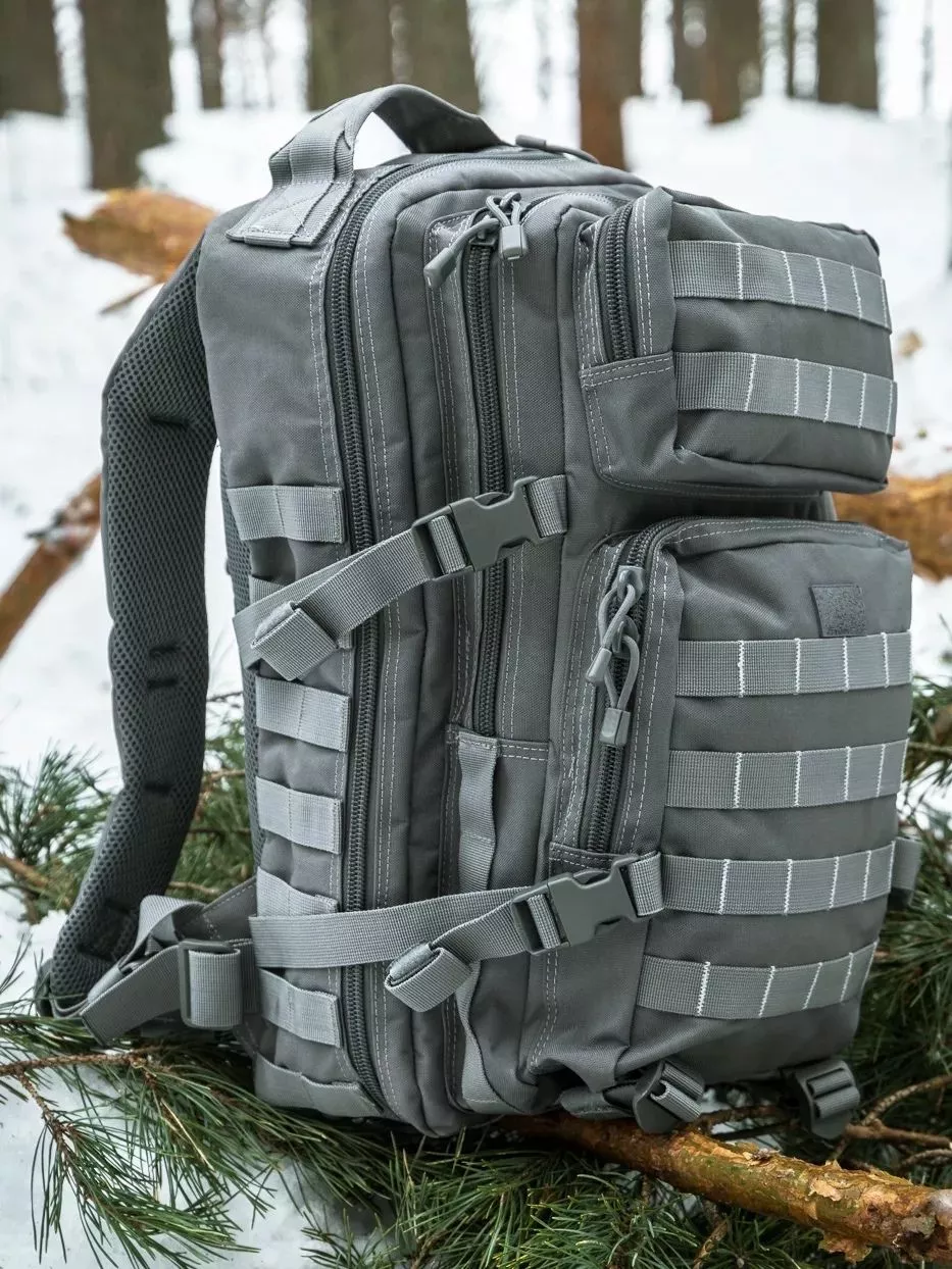 Рюкзак тактический Штурм тип 2 Объем 40 л 50х30х30 см цвет серый Backpack Assault II , grey