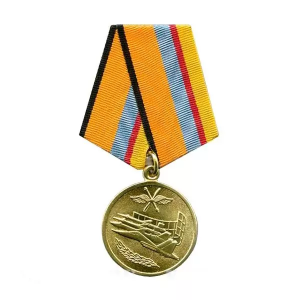 Медаль сувенирная "За службу в Военно-Воздушных силах" без удостоверения