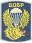 Шеврон (нашивка) ВДБР Воздушно десантные бригады Жильбел-95 (пластизол) синий