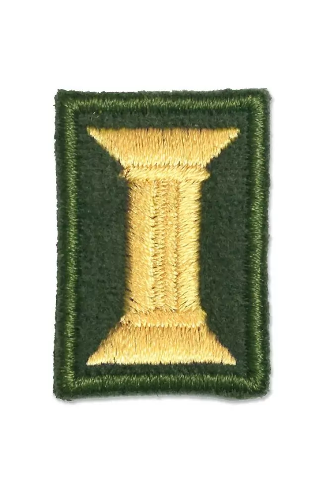 Эмблема петличная нового образца офицерская (катушка) желтая с оливковым кантом на липучке