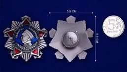 Сувенирный орден Нахимова 2 степени №669 (№435)