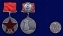 Медаль "ХХ лет РККА" на прямоугольной колодке в подарочном футляре №684(449)