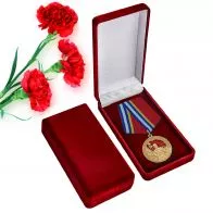 Медаль "80 лет ВС СССР" в подарочном футляре №602(364)