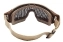 Сетчатые очки-маска Goggle хаки-песок