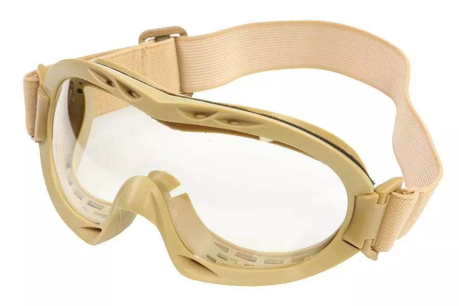 Защитные очки с прозрачным стеклом