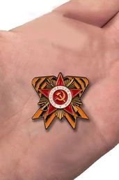 Значок с орденом Отечественной войны