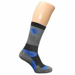 Носки GraziaGatti GGAC-09 треккинговые серые/синие 35-38