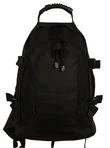 Черный армейский рюкзак 3-Day Expandable Backpack 08002A Black (40-60 л)