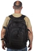 Черный армейский рюкзак 3-Day Expandable Backpack 08002A Black (40-60 л)
