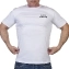Белая футболка с вышивкой "Флот России"