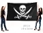 Флаг пиратский «С саблями» большой
