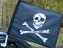 Флаг Пиратский «С повязкой» на машину