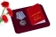 Сувенирная медаль Афганистан "За отвагу" в футляре с отделением под удостоверение
