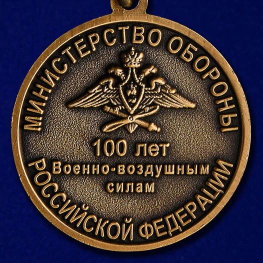 Медаль "100 лет Военно-воздушных силам"