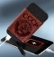 Внешний аккумулятор Powerbank в кожаном чехле с гербом СССР