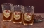Гранёные стаканы с накладками "75 лет Победы"