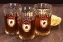 Советские гранёные стаканы "Гвардия"