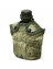 Купить Армейская фляга (фляжка) пластиковая 1 литр, в камуфлированном чехле с алюминиевым котелком, цвет Атакс, Мох (A-Tacs)
