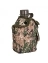 Купить Армейская фляга (фляжка) пластиковая 1 литр, в камуфлированном чехле с алюминиевым котелком, цвет Марпат (Marpat)