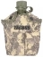 Армейская фляга пластиковая 1 литр в чехле цвет Цифровой серый