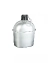 Купить Комплект: походная фляга 2в1 (фляжка) алюминиевая 1 литр + походный котелок + мягкий чехол Yagnob Military Flask 1l, цвет Олива