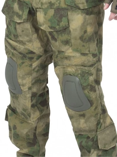 Купить Брюки тактические мужские летние G3 Tactical Pants, с защитой коленей, ACTION STRETCH, RipStop, цвет цвет Атакс, Мох (A-TACS)