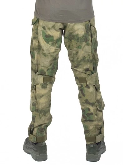 Купить Брюки тактические мужские летние G3 Tactical Pants, с защитой коленей, ACTION STRETCH, RipStop, цвет цвет Атакс, Мох (A-TACS)