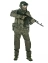 Купить Тактический камуфляжный костюм с двумя подсумками, GONGTEX Smock GEN III, цвет Олива (Olive)