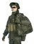 Купить Тактический камуфляжный костюм с двумя подсумками, GONGTEX Smock GEN III, цвет Олива (Olive)
