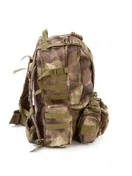 Купить Рюкзак Тактический FORTRESS с напояс. сумкой и 2 подсум, 40 л, арт 016, цвет Атакс Степь, A-TACS AU