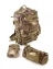 Купить Рюкзак Тактический FORTRESS с напояс. сумкой и 2 подсум, 40 л, арт 016, цвет Атакс Степь, A-TACS AU