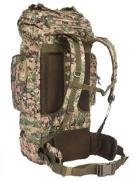 Купить Тактический рюкзак Grizzly, Tactica 762, арт 229, 50-70 литров, цвет Марпат (Marpat)