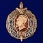 Юбилейный знак "100 лет ВЧК-ФСБ" в нарядном футляре с покрытием из флока