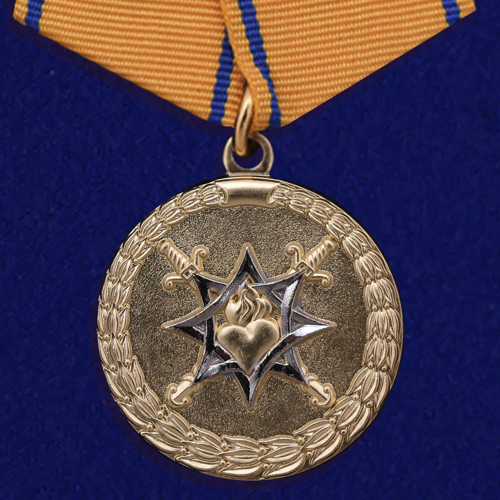 Медаль "За смелость во имя спасения" МВД России