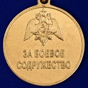 Медаль "За боевое содружество" Росгвардии