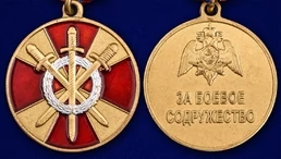 Медаль "За боевое содружество" Росгвардии