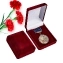Медаль для ветеранов "100 лет ВЧК-КГБ-ФСБ" без удостоверения в бархатистом футляре