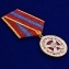 Медаль "За содействие" ВВ МВД РФ в бархатистом футляре из флока