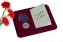 Медаль МВД РФ "За заслуги в управленческой деятельности" (3 степень) в футляре с отделением под удостоверение