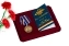 Памятная медаль "215 лет МВД России" в футляре с отделением под удостоверение
