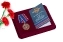 Медаль "100 лет Службе тыла МВД" в футляре с отделением под удостоверение