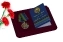 Памятная медаль "100 лет РВВДКУ" в футляре с отделением под удостоверение