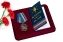 Медаль "60 лет РВСН" в футляре с отделением под удостоверение