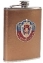 Фляжка кожаная с накладкой "За Московский уголовный розыск"
