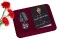 Медаль ФСБ России "За участие в контртеррористической операции" в футляре с отделением под удостоверение