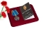 Медаль ФСБ РФ "За заслуги в контрразведке" в футляре с отделением под удостоверение