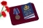 Медаль к 100-летию ВЧК-КГБ-ФСБ в футляре с отделением под удостоверение